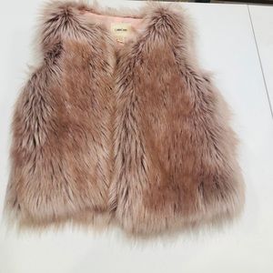 Girl’s Faux Fur Vest